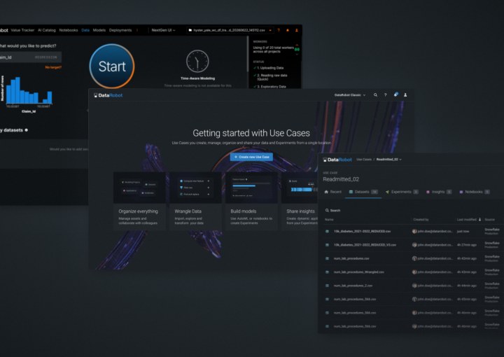 DataRobot redesign preview